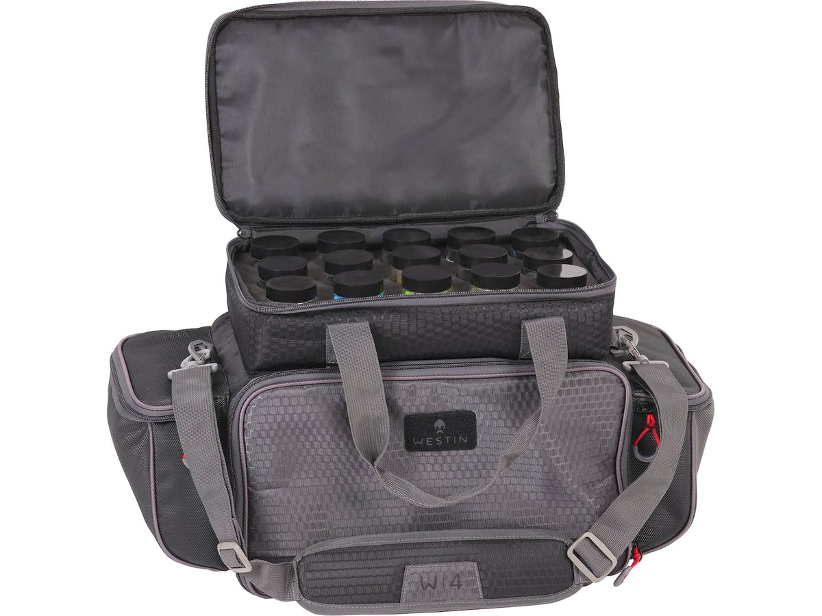 Westin W4 P&T Master Bag L makšķerēšanas soma ar 5 piederumu kastēm