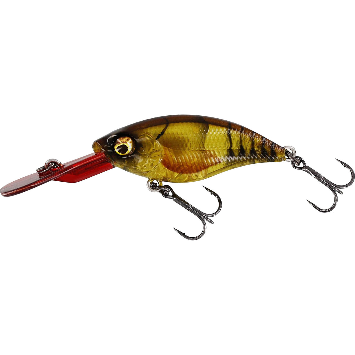 Westin BuzzBite Crankbait 4 cm 4 g peldošs vobleris Clear Brown Craw