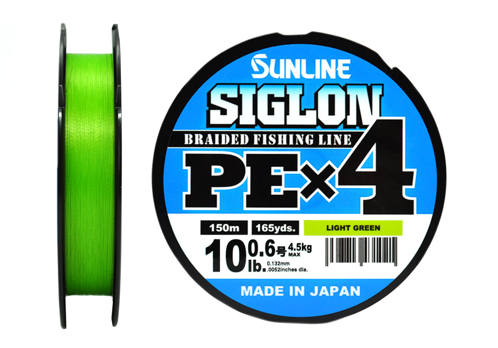 Sunline Siglon PEx4 Light Green 150 m pītā aukla