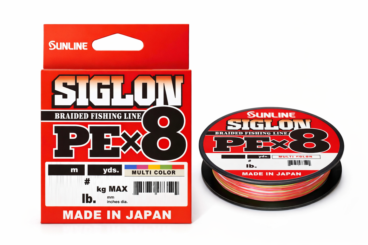 Sunline Siglon PEx8 Multi Color 300 m pītā aukla