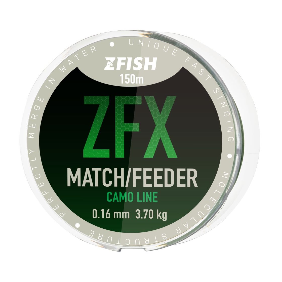 Match / Feeder CamoLine monofīlā aukla 0.16mm 150m 3.70kg