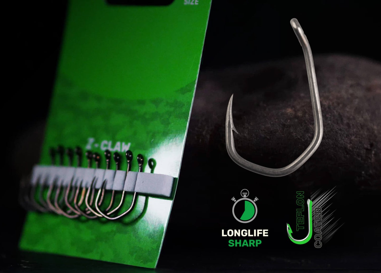 ZFish Teflon Hooks Z-Claw – āķis Nr. 4