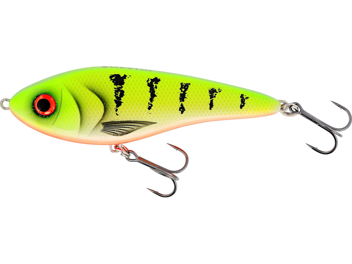 Westin Jerk 14 cm 60 g suspendējošs vobleris - Chartreuse Flow