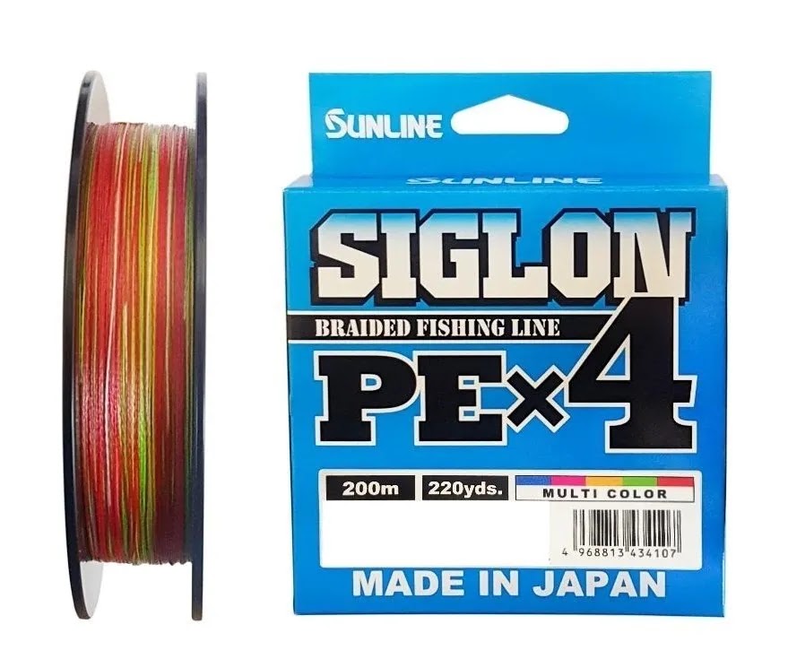 Sunline Siglon PEx4 Multi Color 200 m pītā aukla