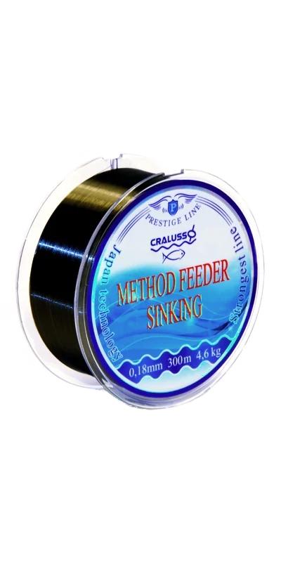 Cralusso Method feeder Sinking 300 m monofīlā aukla