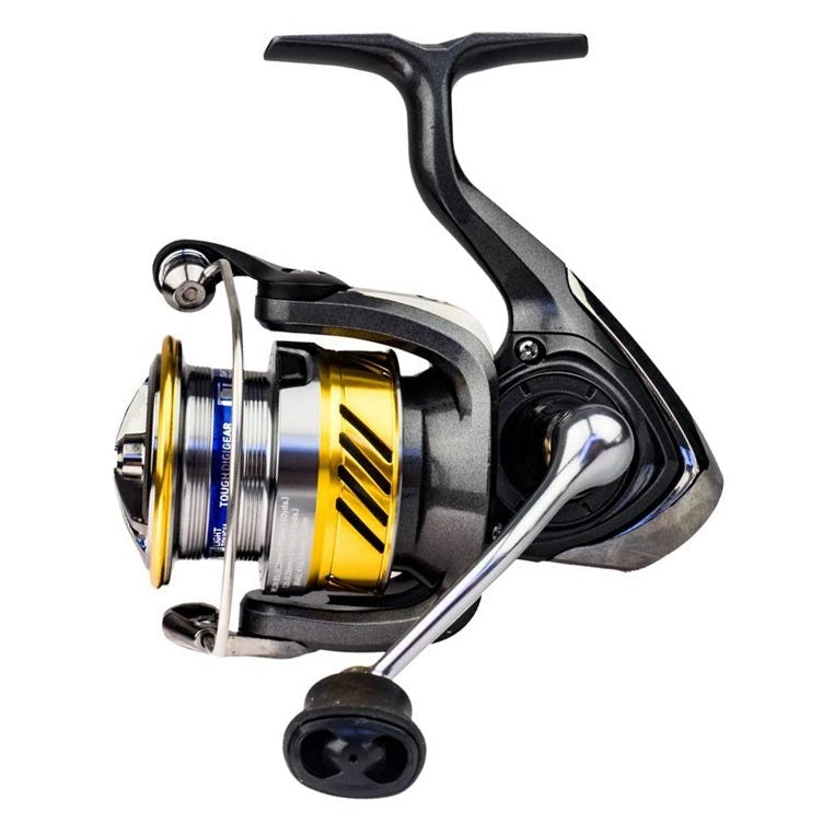 Daiwa Laguna LT spinning reel featuring carbon frame and ergonomic handle design for optimal fishing performance