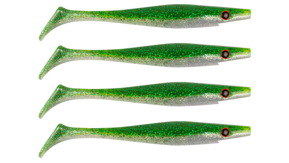 Strike Pro PigShad Jr 15 cm silikona māneklis ( 4 gab.)