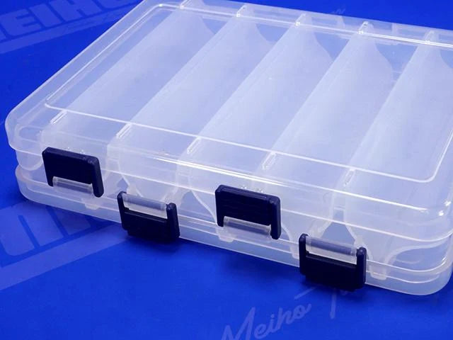 MEIHO Reversible 145 divpusēja mānekļu kaste 206×170×42 mm