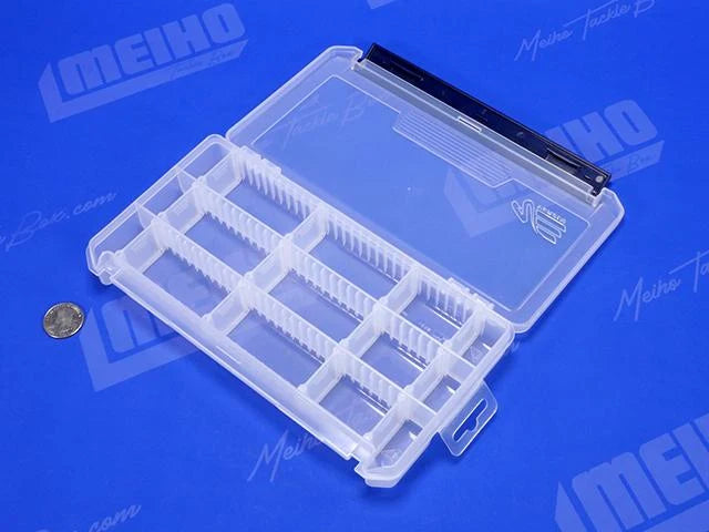 MEIHO Versus VS-820ND Clear makšķerēšanas piederumu kaste 233×127×34 mm