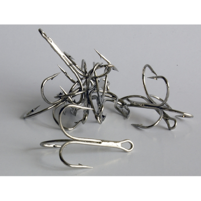 Trīsžuburu āķi Weihai Nr. 6/0 (Nickel) 1.gab.