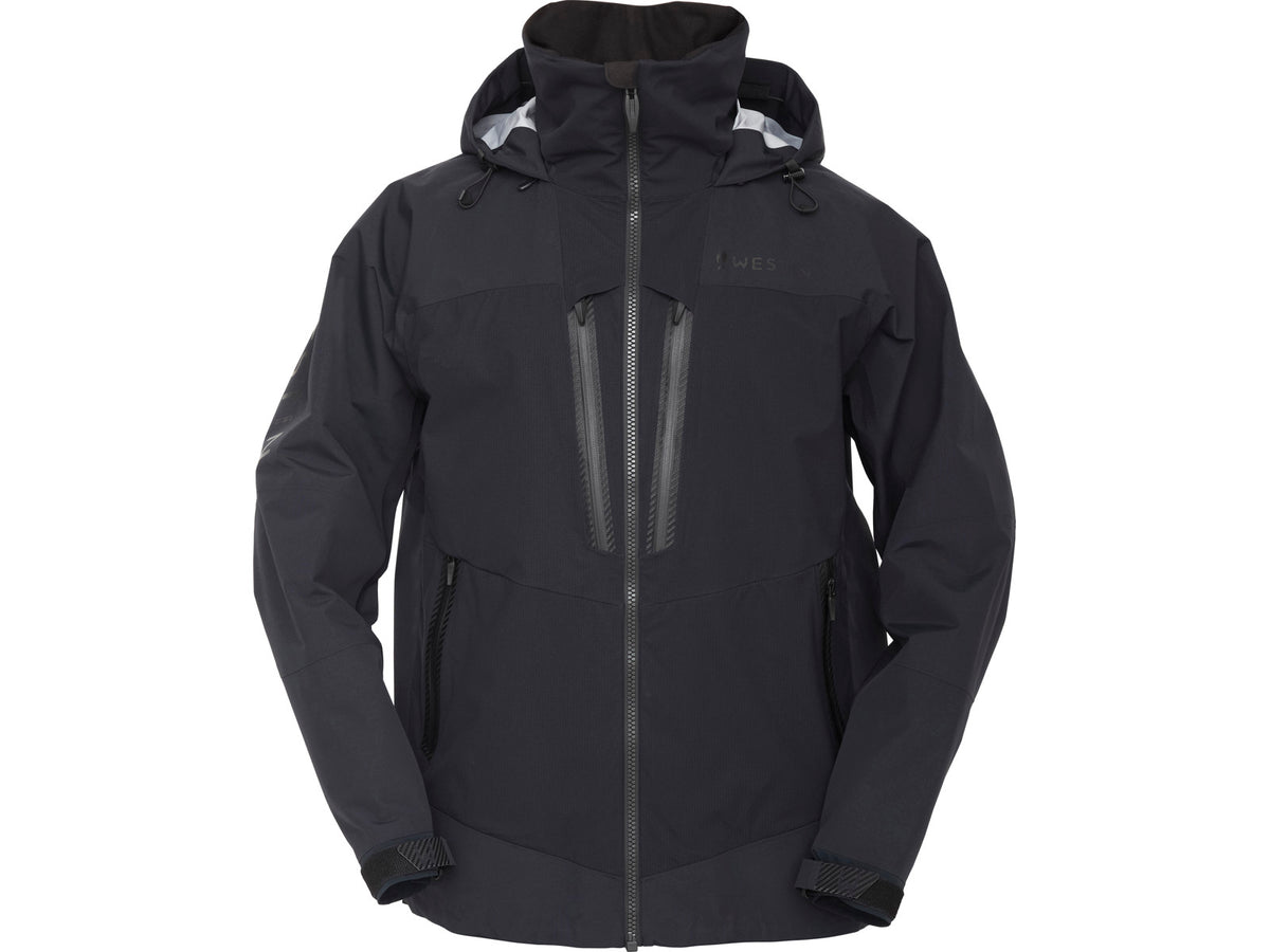 Westin W8 Jacket ūdensizturīga makšķerēšanas jaka Carbon Black