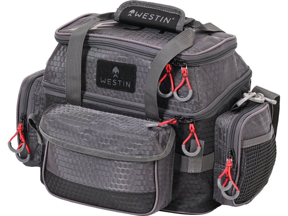 Westin W4 Lure Bag Plus S makšķerēšanas soma ar 4 piederumu kastēm un termo nodalījumu