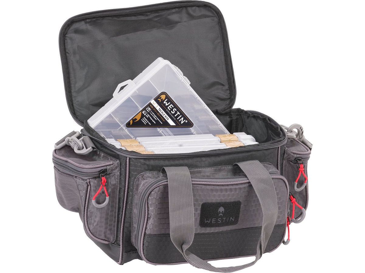 Westin W4 LURE loader 4 boxes small titanium black soma - S