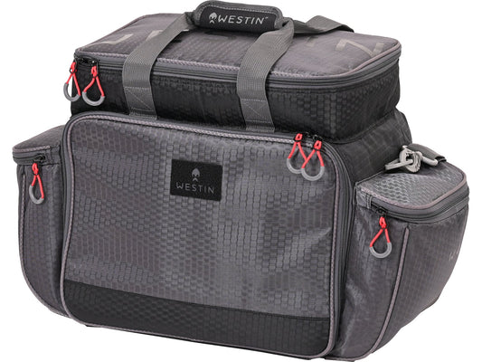 Westin W4 Master Lure Bag makšķerēšanas soma ar 5 piederumu kastēm
