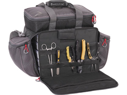 Westin W4 Master Lure Bag makšķerēšanas soma ar 5 piederumu kastēm
