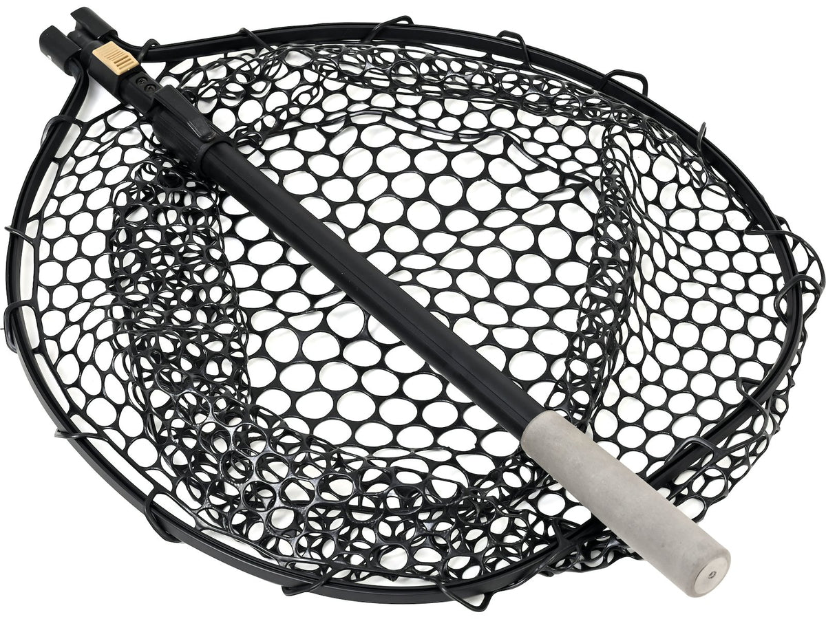 Westin W3 C&R Adjustable Full Rubber Mesh Landing Net L uztveramais tīkliņš