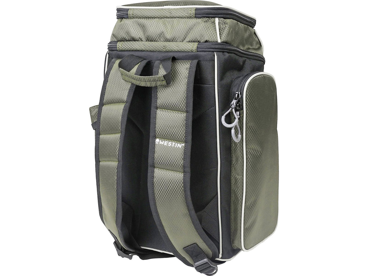 Westin W2 Backpack 1 Box L makšķerēšanas mugursoma ar piederumu kasti