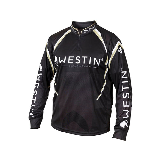 Westin krekls ar garām piedurknēm Black/Grey