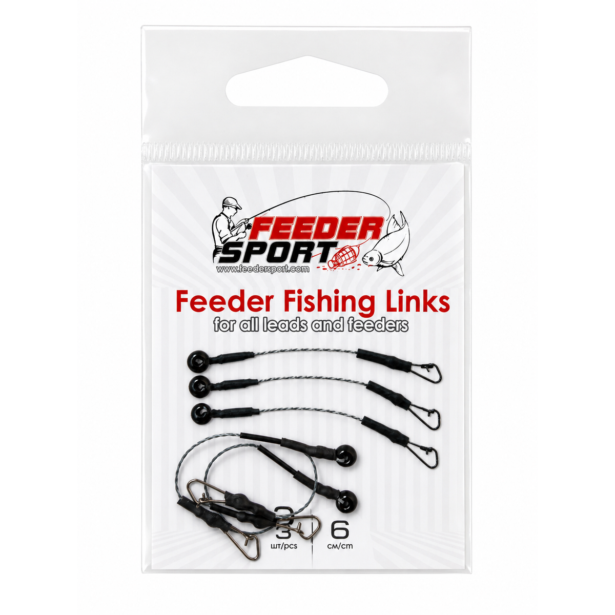 Feeder Sport Fishing Links 6 cm barotavas savienojumi