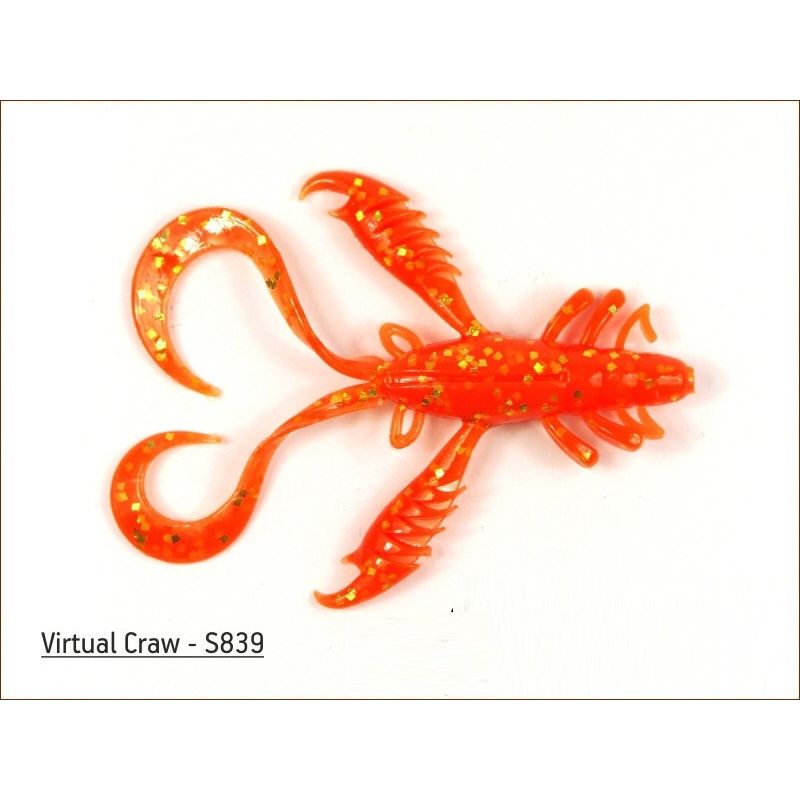 Bait Breath Virtual Craw (3,6“ / 8 gab.) silikona māneklis
