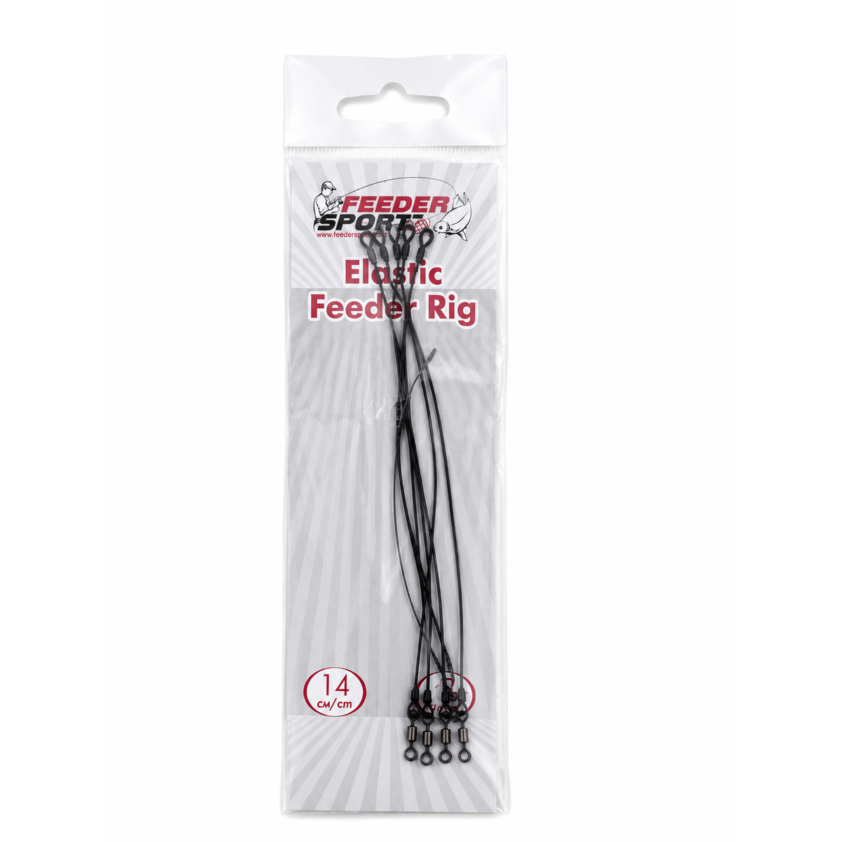 Feeder Sport Elastic Feeder Rig Hard B amortizējošās sistēmas