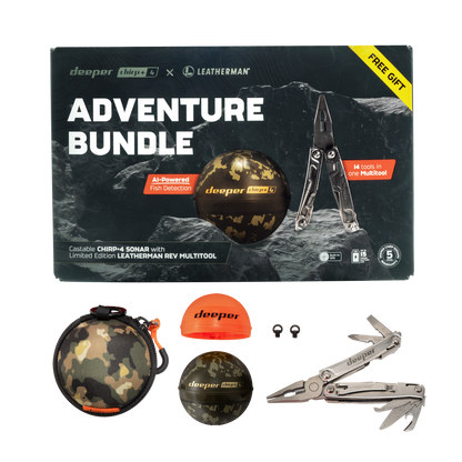 Deeper CHIRP+ 4.0 Adventure Bundle komplekts — papildattēls 2