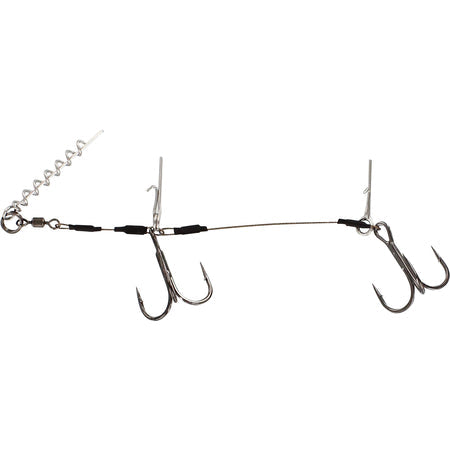 Westin Pro Shallow Rig Double 1x7 40,8kg #2/0 2pcs - 15cm