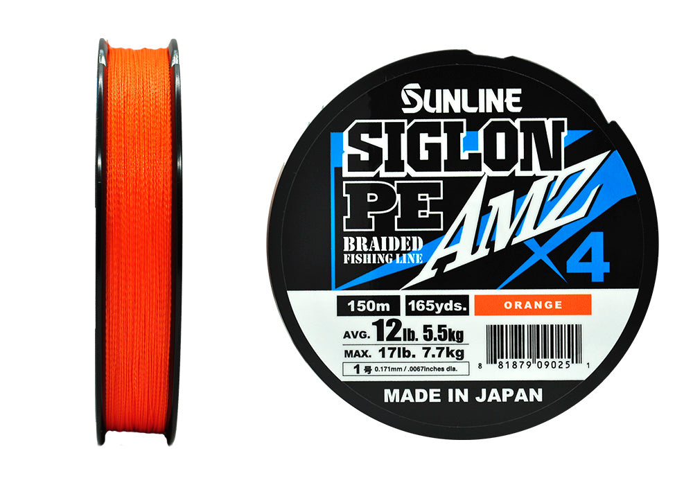 Sunline Siglon PEx4 AMZ Orange 150 m pītā aukla
