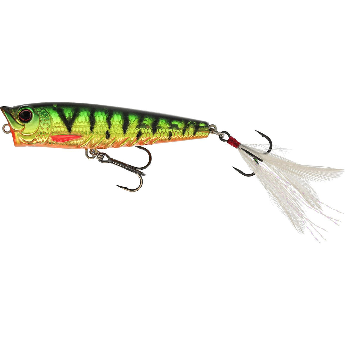 Westin Spot-On Popper 6,5 cm 7 g virsmas vobleris Firetiger Flash