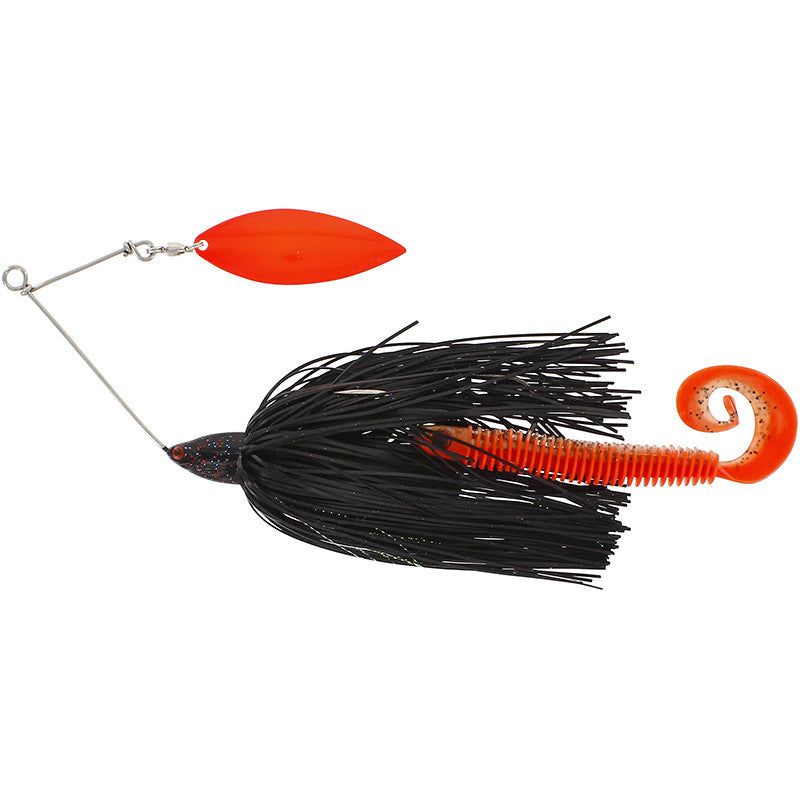 Westin MonsterVibe (Willow) 65 g spinnerbait māneklis - Black Mamba