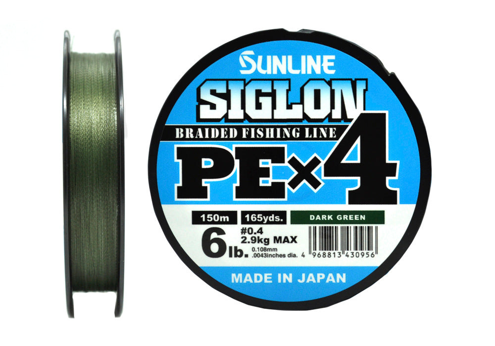 Sunline Siglon PEx4 Dark Green 150 m pītā aukla