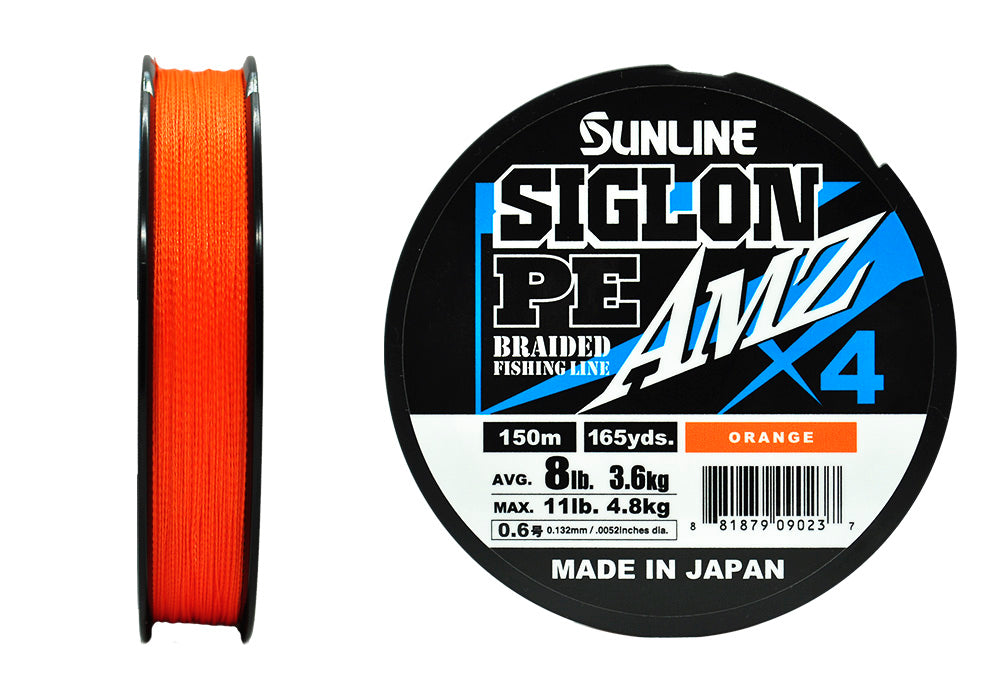 Sunline Siglon PEx4 AMZ Orange 150 m pītā aukla