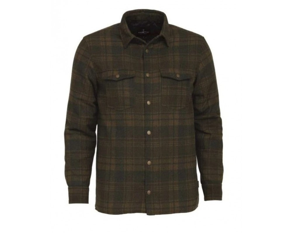 Kinetic jaka Lumber Jacket Army Green