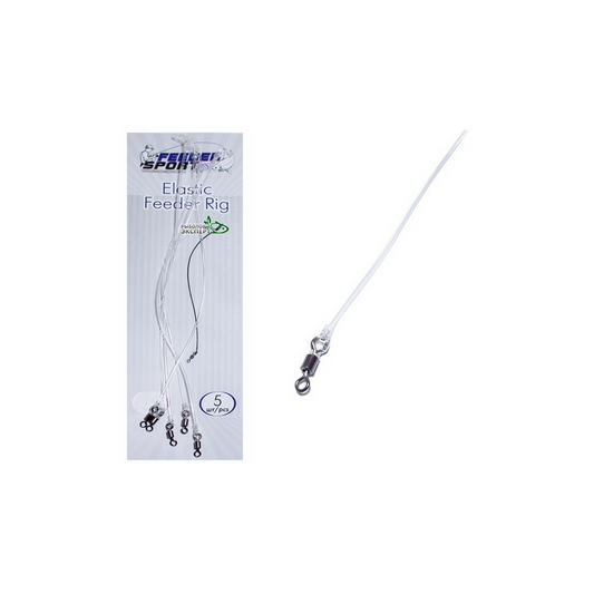 Feeder Sport Elastic Feeder Rig Hard W amortizējošās sistēmas