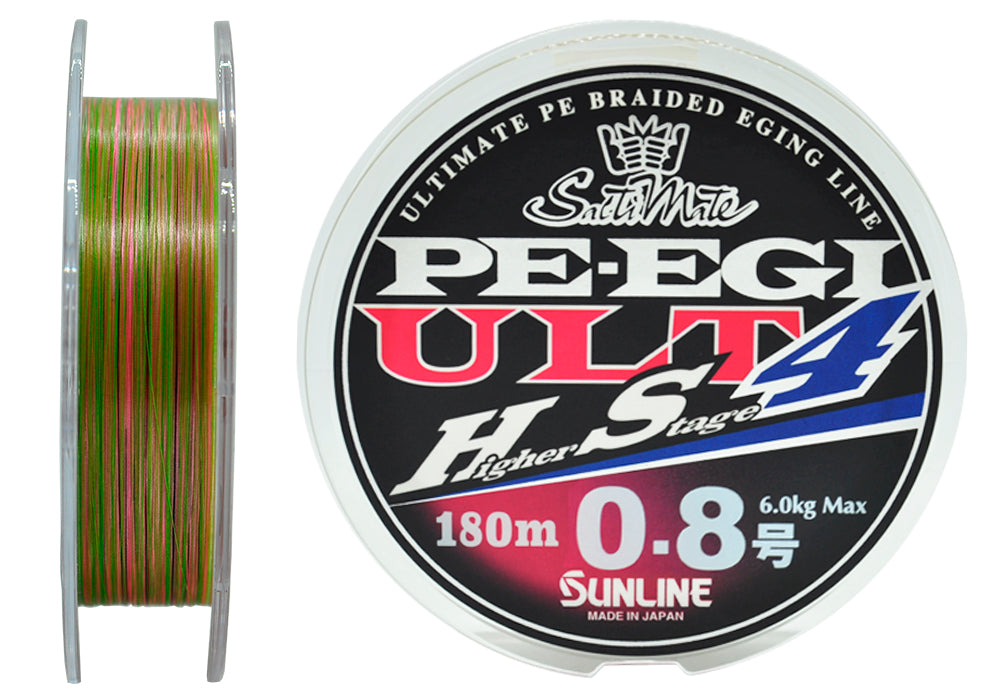 Sunline SM PE EGI ULT HS4 HG 180 m pītā aukla