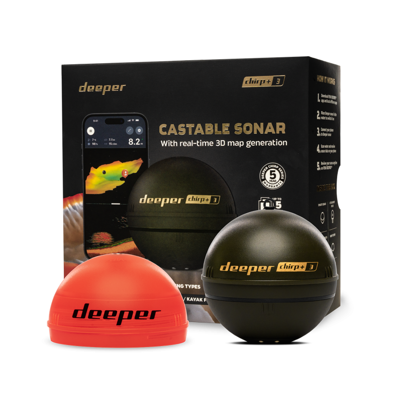 Deeper CHIRP+ 3.0 eholote