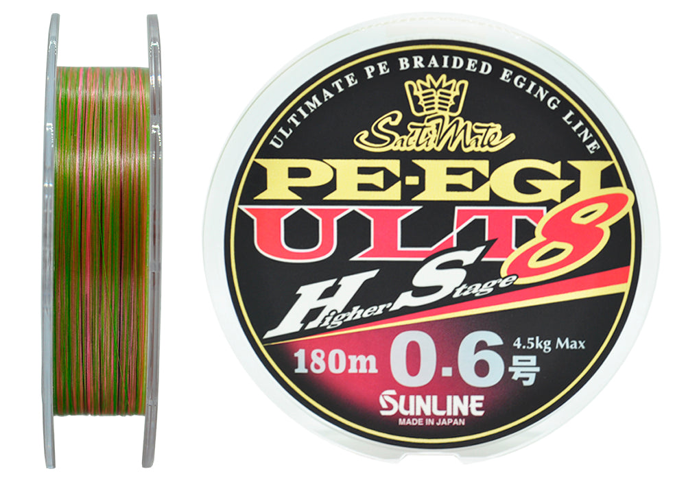 Sunline SM PE EGI ULT HS8 HG 180 m pītā aukla