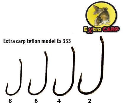 EXC Teflona āķi sērija Ex 333 - izmērs 4