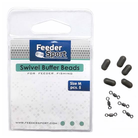 Feeder Sport Swivel Buffer Beads savienotāji