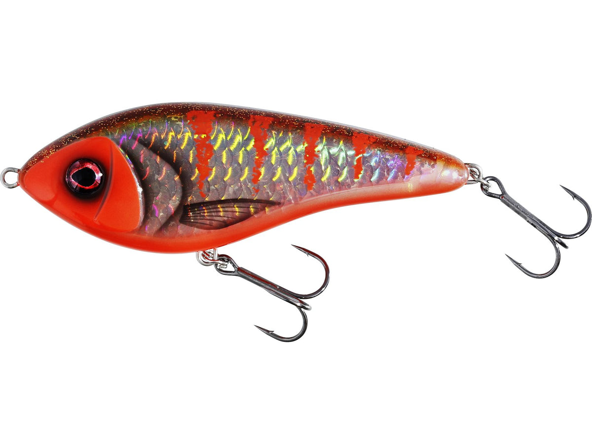 Westin Swim Glidebait 12 cm 58 g grimstošs vobleris - 3d Rocky Red