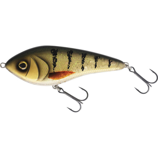 Westin Swim Glidebait 12 cm 58 g grimstošs vobleris - 3D Amber Perch
