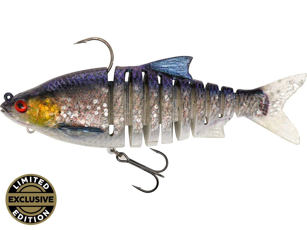 Westin Ricky the Roach Multi Jointed R2F 14 cm 41 g grimstošs gumijas māneklis - Headlight UV Roach
