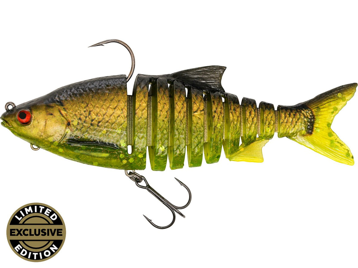 Westin Ricky the Roach Multi Jointed R2F 14 cm 41 g grimstošs gumijas māneklis - 4/0 nr4 Secret UV Roach