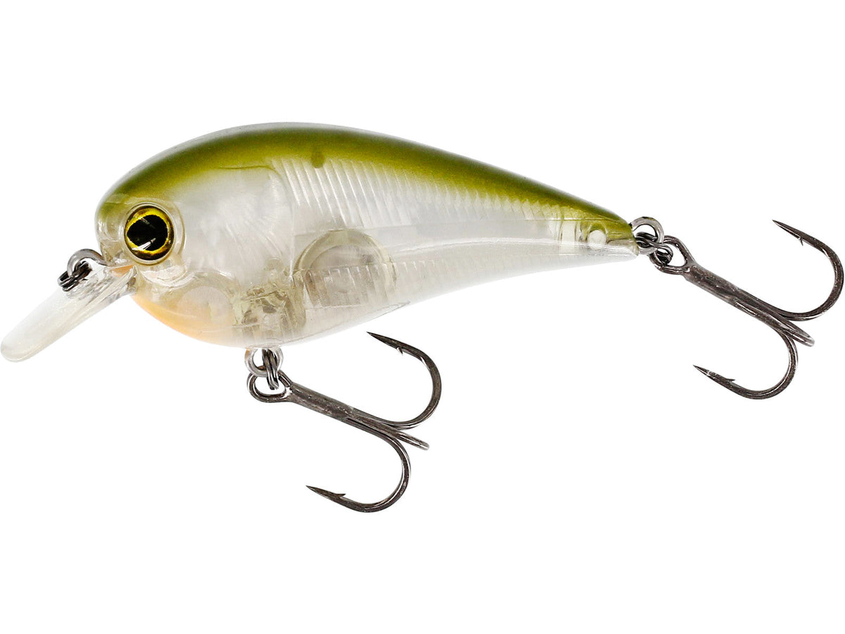 Westin BassBite 1,5 SQUAREBILL 6 cm 13 g peldošs vobleris Clear Olive