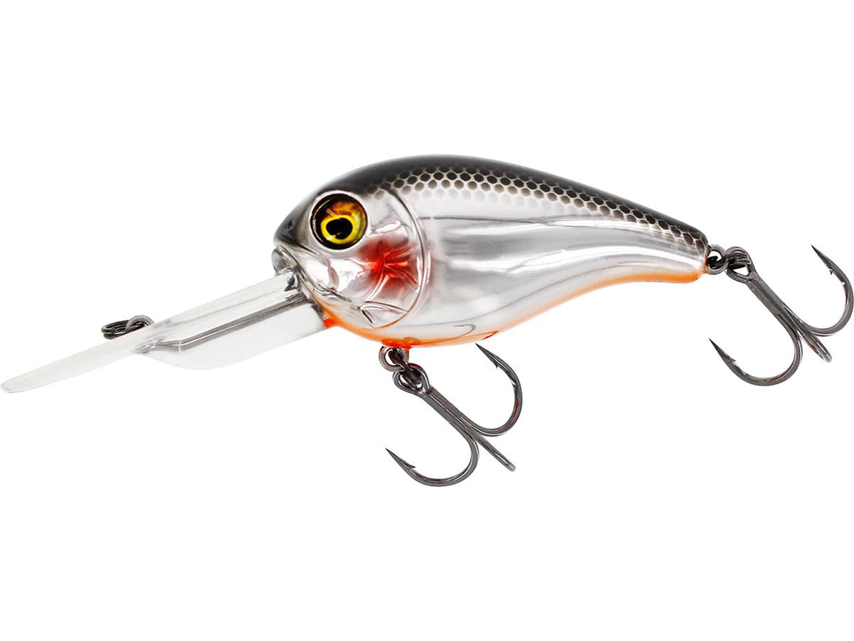 Westin MegaBite DR Crankbait 6 cm 19 g peldošs vobleris Steel Sardine