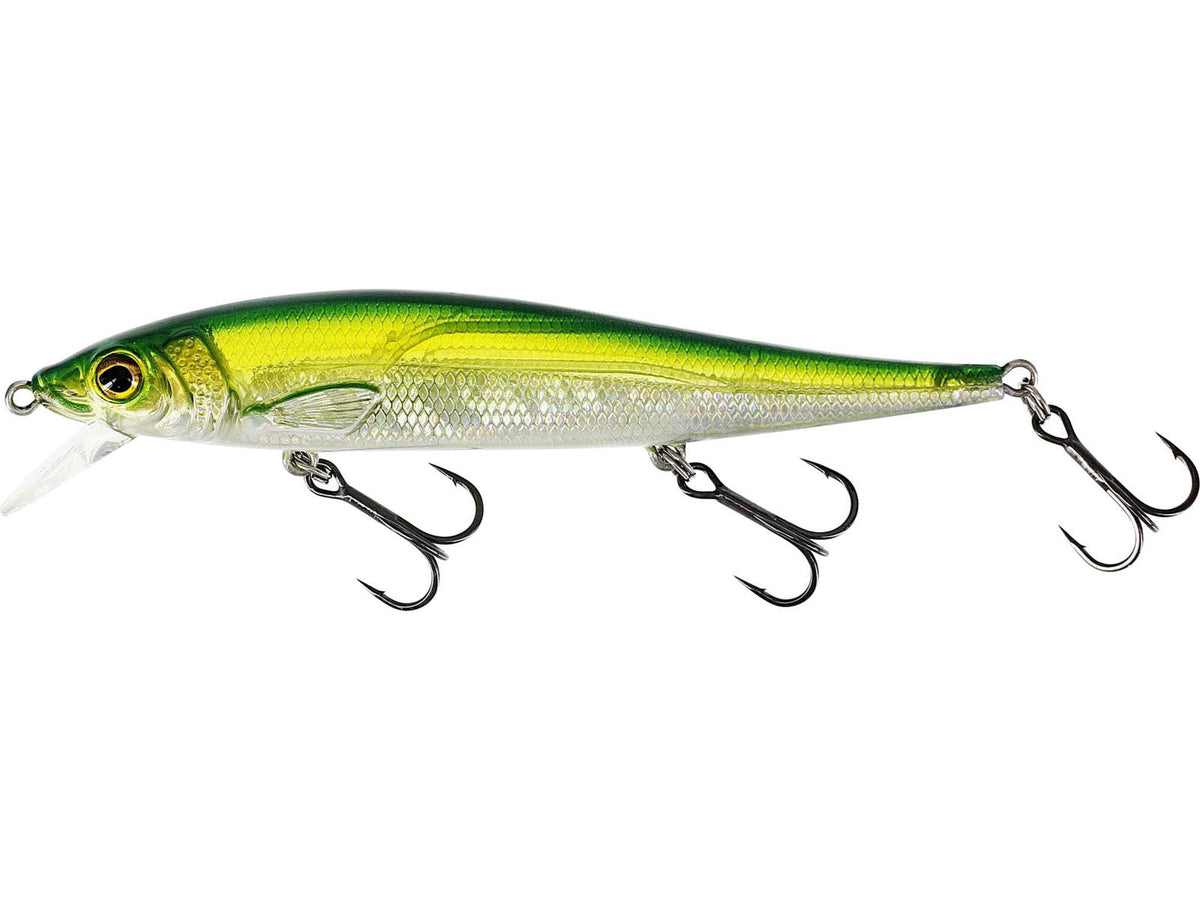 Westin Jerkbite SR 11 cm 13,5 g suspendējošs vobleris Olive Minnow