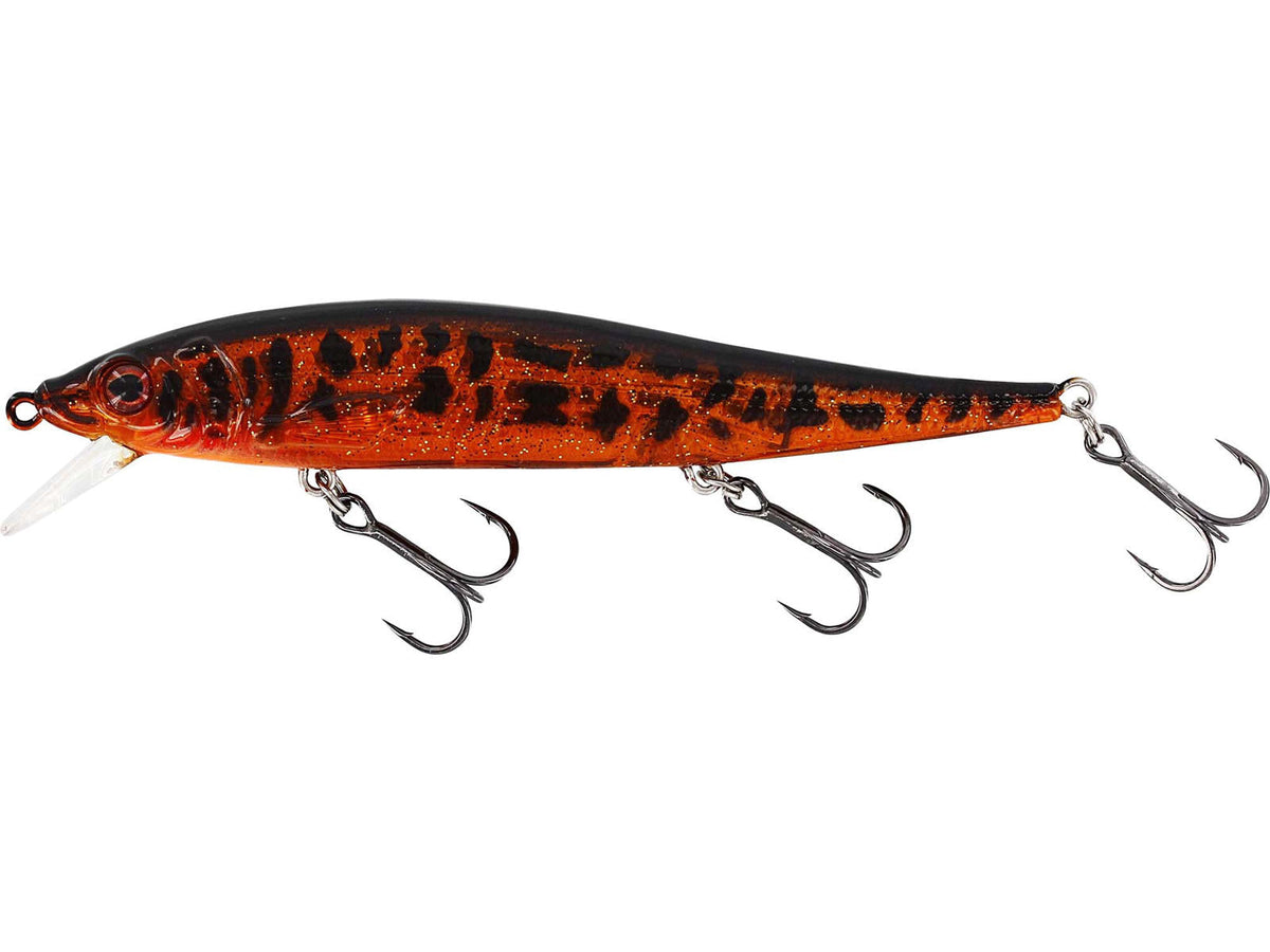 Westin Jerkbite SR 11 cm 13,5 g suspendējošs vobleris Motoroil Burbot