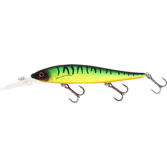Westin Jerkbite MR 11 cm 15 g suspendējošs vobleris Firetiger