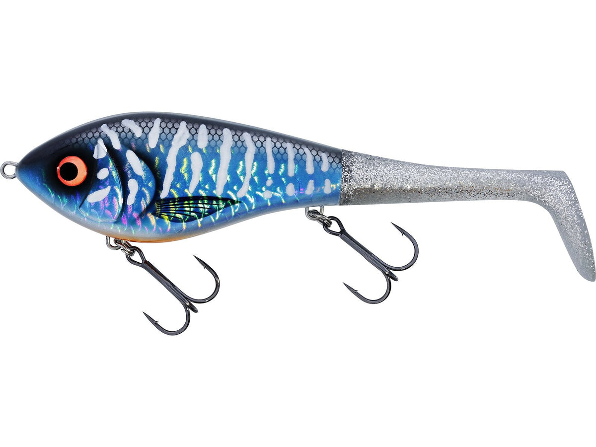 Westin Swim Tail 12 cm 62 g suspendējošs gumijas māneklis - Lagoon Pike