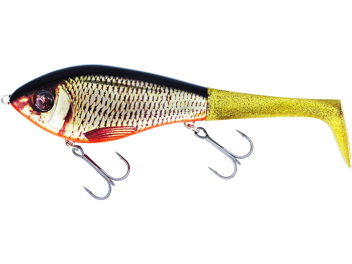 Westin Swim Tail 12 cm 62 g suspendējošs gumijas māneklis - Real Rudd